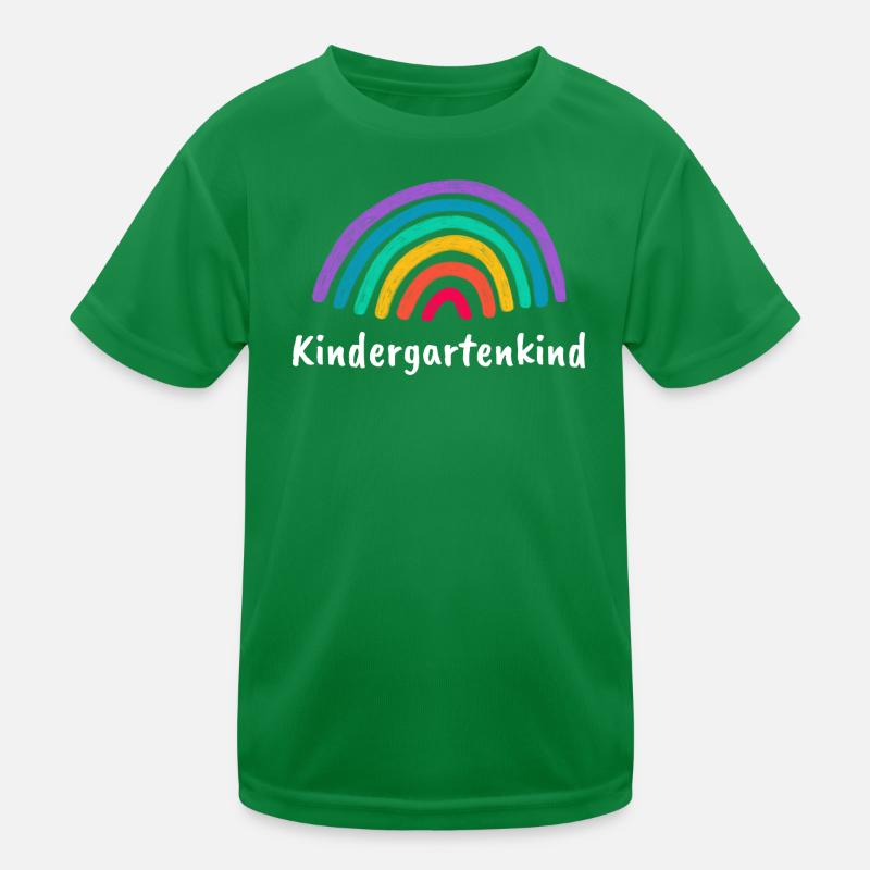 Kindergartenkind Regenbogen Kinder Funktions-T-Shirt