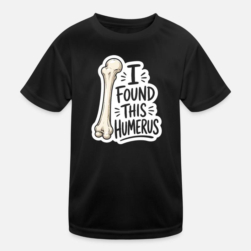 Humerus Discovery Sticker Kids Functional T-Shirt