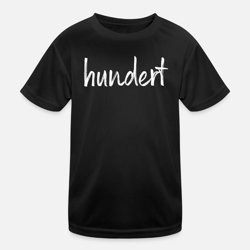 100 hundert Jubiläum Jahrestag Geburtstag Geschenk Kinder Funktions-T-Shirt