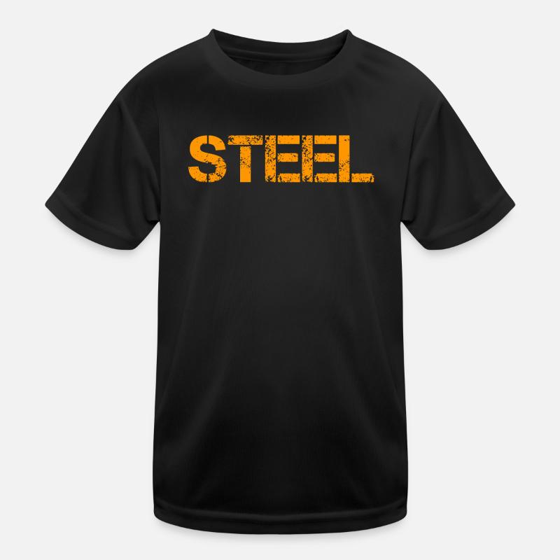 Steel Kids Functional T-Shirt