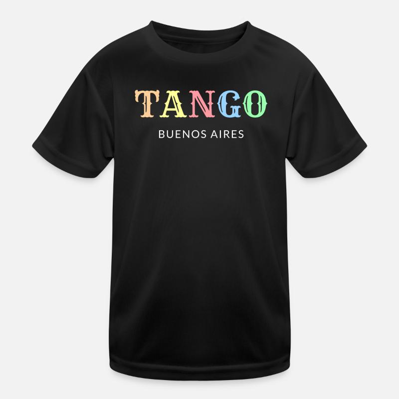 Tango Buenos Aires Kinder Funktions-T-Shirt