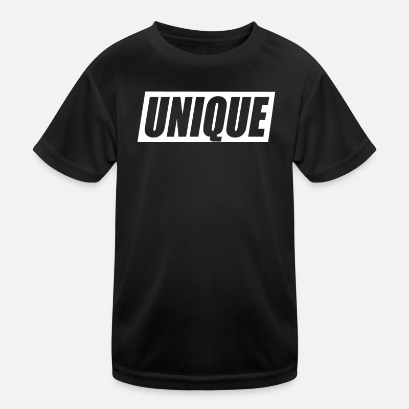 unique unique unique self-worth unique Kids Functional T-Shirt