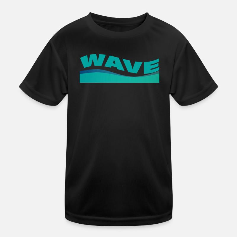 WAVE Kinder Funktions-T-Shirt