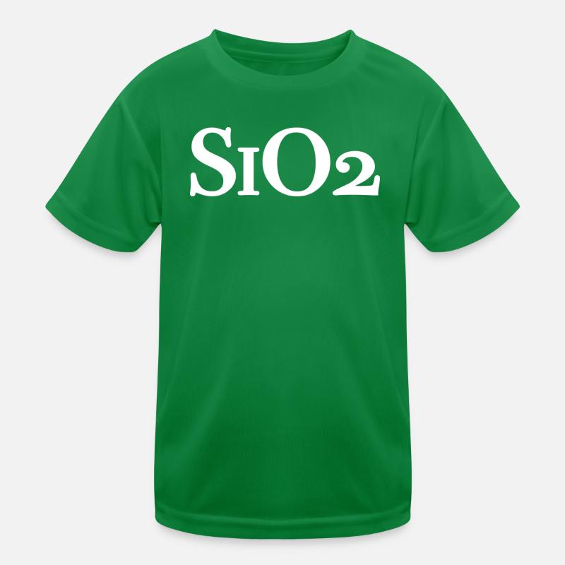 SiO2 - Formule chimique de quartz Dioxyde de silicium T-shirt sport Enfant