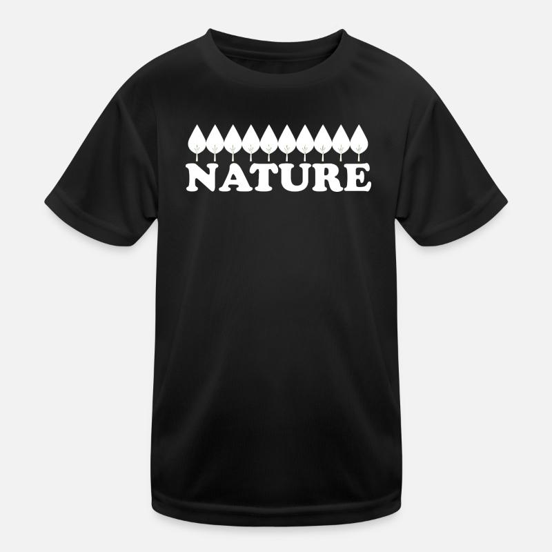 NATURE Kinder Funktions-T-Shirt