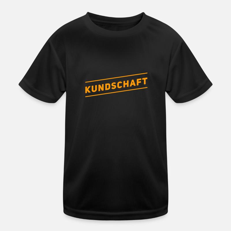 Kundschaft geht immer Kinder Funktions-T-Shirt