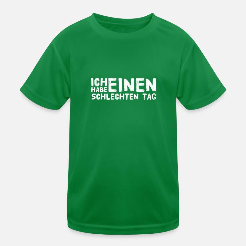 in schlechter Laune Kinder Funktions-T-Shirt