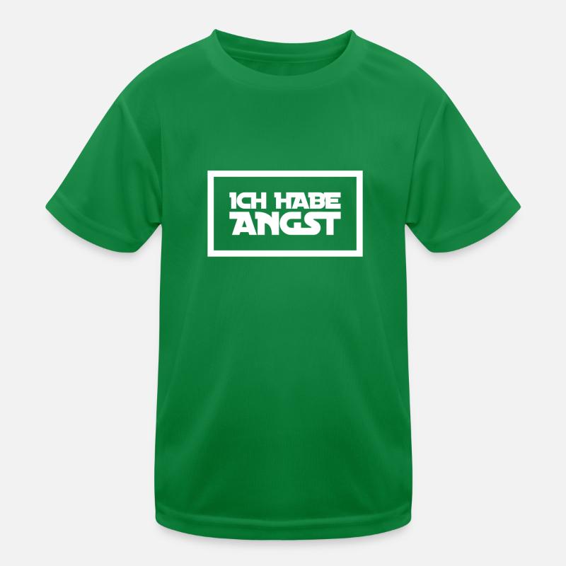 ich bin ängstlich Kinder Funktions-T-Shirt