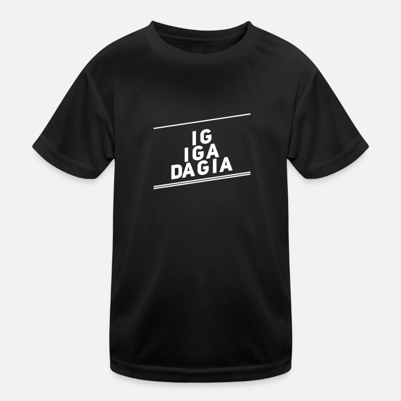 ich geh auch Kinder Funktions-T-Shirt