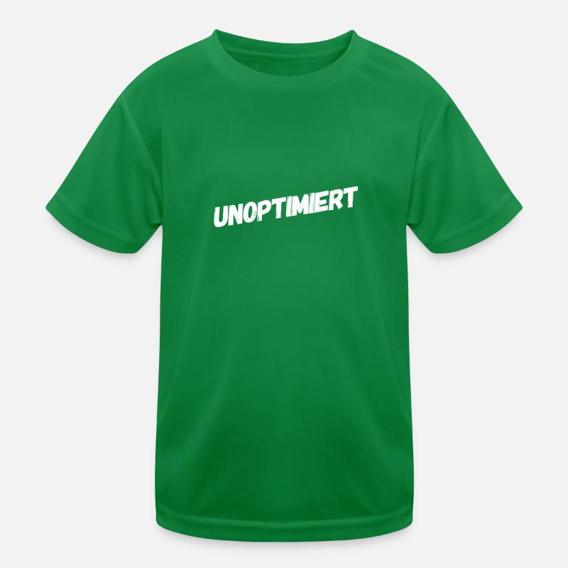 I'm optimizing myself Kids Functional T-Shirt