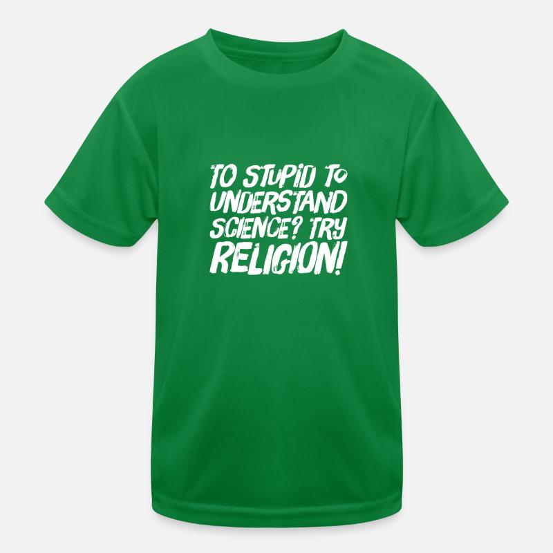 La science, c’est dur T-shirt sport Enfant