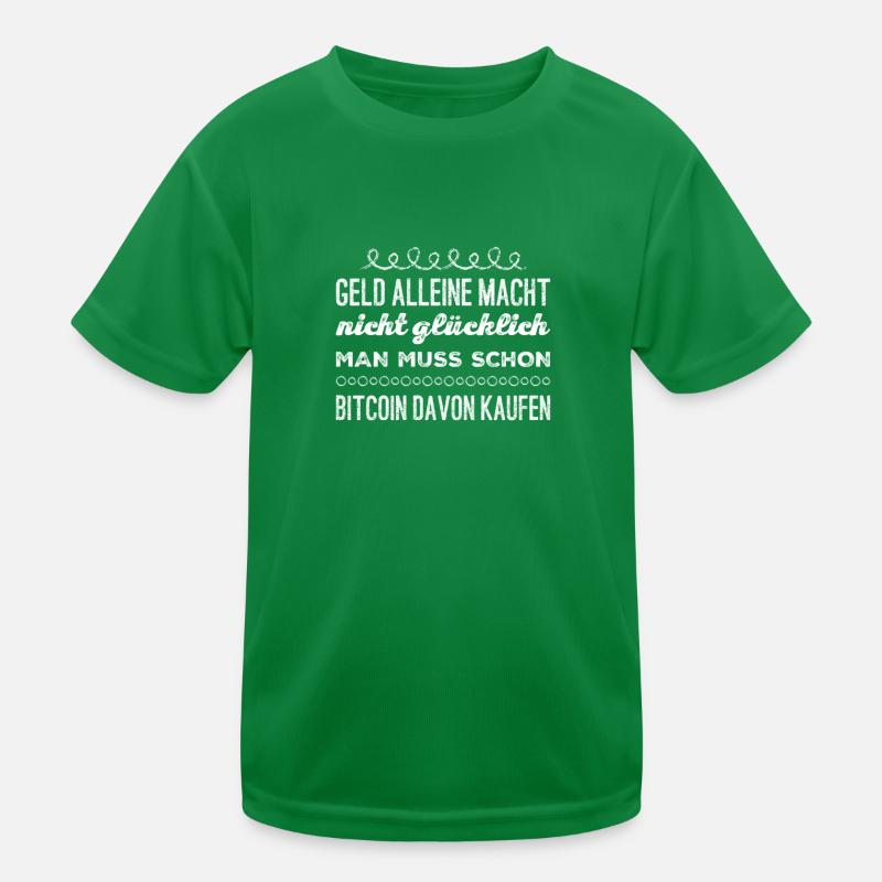 kaufe dir BITCOIN Kinder Funktions-T-Shirt