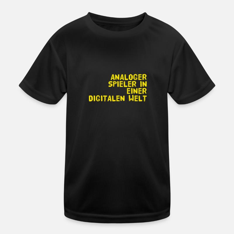 ich liebe das analog Kinder Funktions-T-Shirt