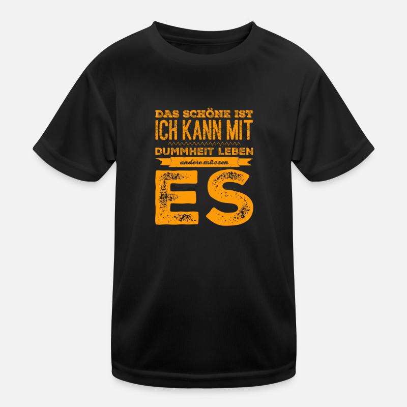 Stupidity Kids Functional T-Shirt