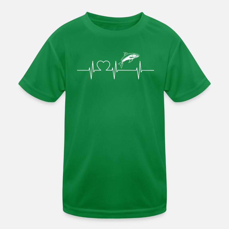 Lachse Lachs Kinder Funktions-T-Shirt