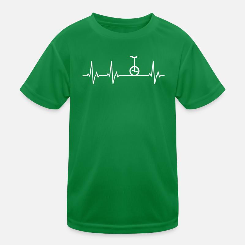 Einrad | Unicycling Freestyle Kinder Funktions-T-Shirt
