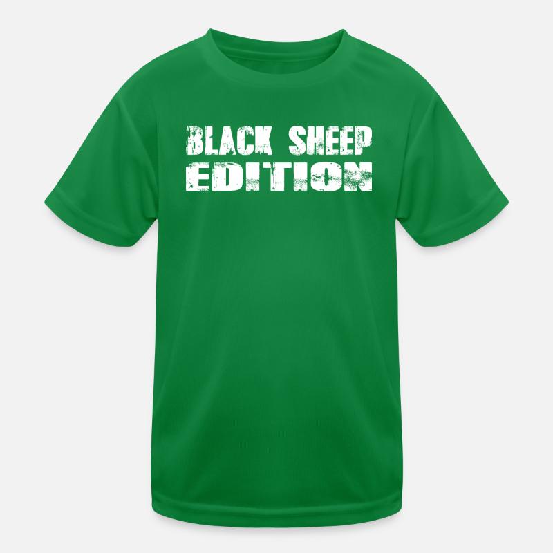 Schwarzes Schaf Edition Kinder Funktions-T-Shirt