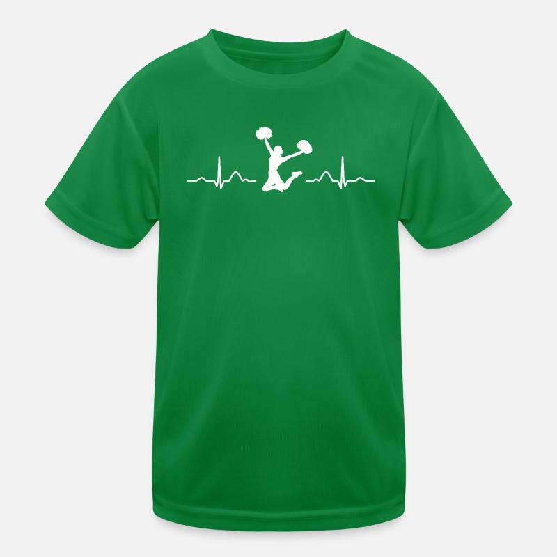 Cheerleader Cheer Mom Cheerleading Kids Functional T-Shirt