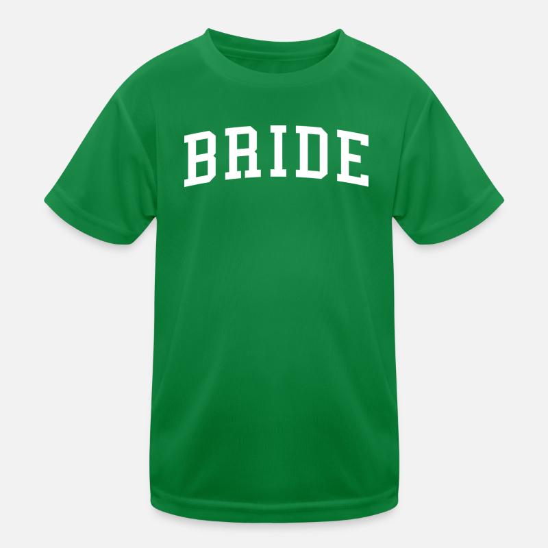 Braut passende Verlobung Brautdusche Hochzeit Kinder Funktions-T-Shirt
