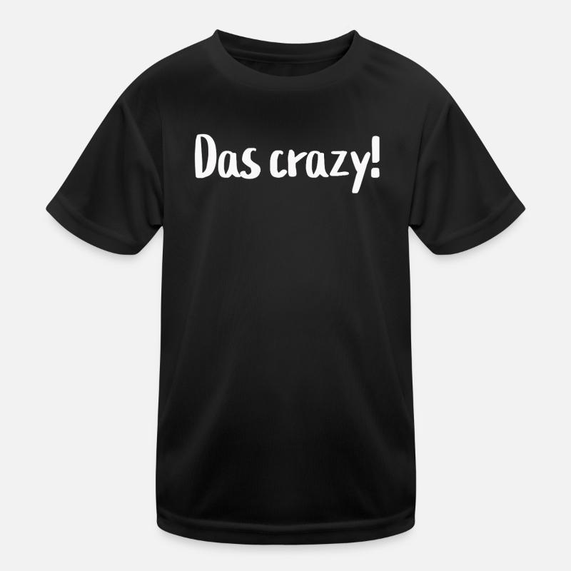 Das crazy! Kinder Funktions-T-Shirt