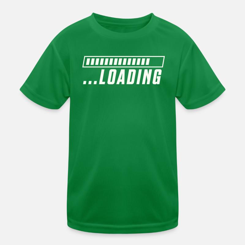 Ladebalken Loading Fortschritt Kinder Funktions-T-Shirt