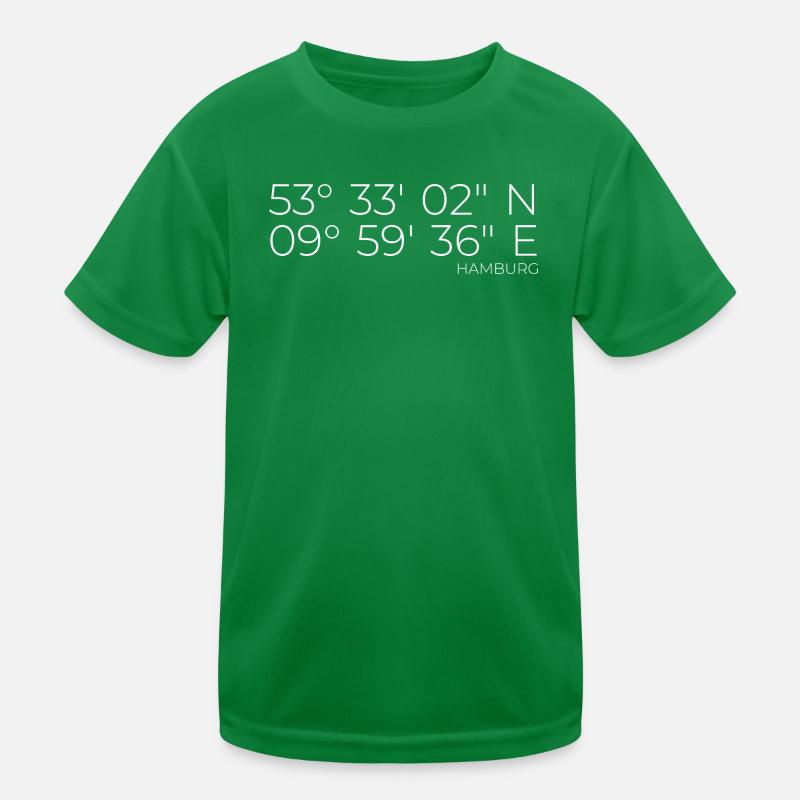 coordonnées Hambourg T-shirt sport Enfant