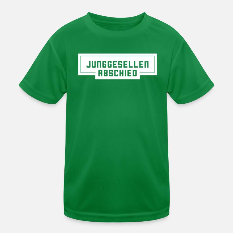 Bachelor party Jga Kids Functional T-Shirt