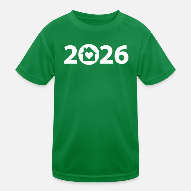 Bauherr 2026, Einweihungsparty 2026, Heim 2026 Kinder Funktions-T-Shirt