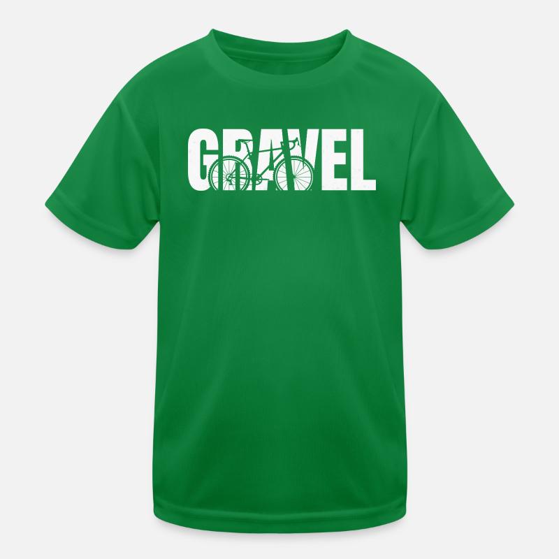 Typographie du gravier T-shirt sport Enfant