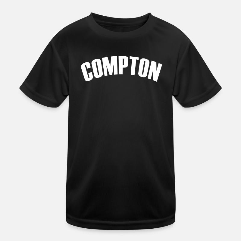 Compton Shirt - Kids Functional T-Shirt - black