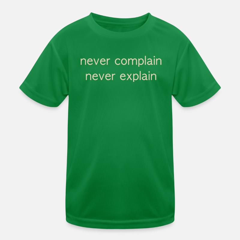 never Kids Functional T-Shirt