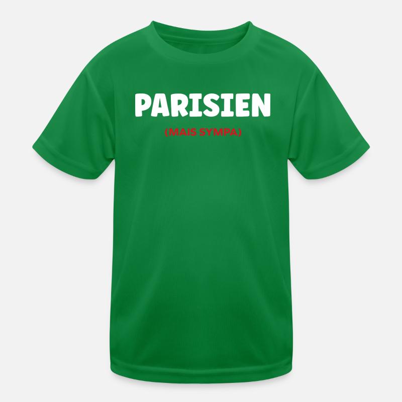 Pariser Kinder Funktions-T-Shirt