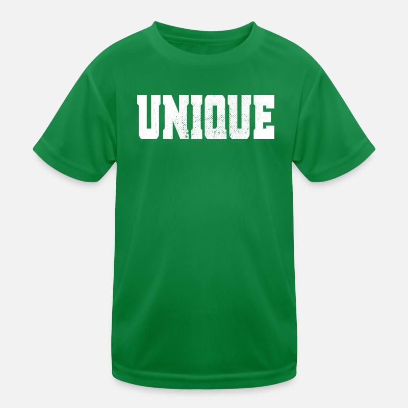 unique unique unique self-worth unique Kids Functional T-Shirt