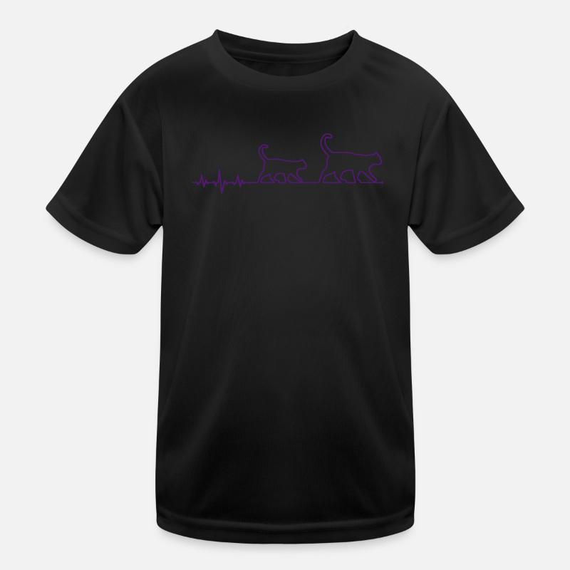 kat Funktionsshirt til børn