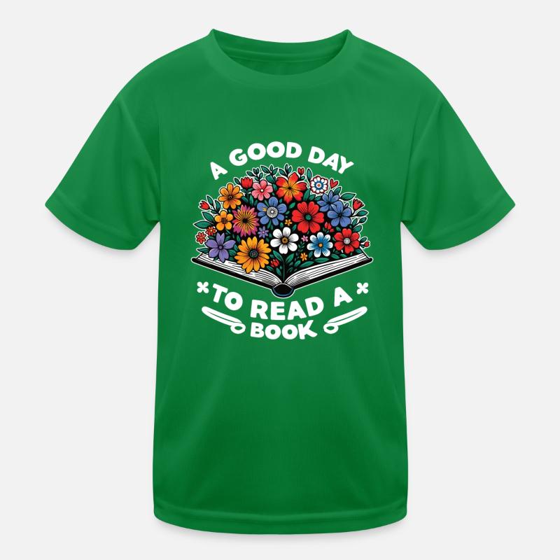 A good day to read a book Kids Functional T-Shirt