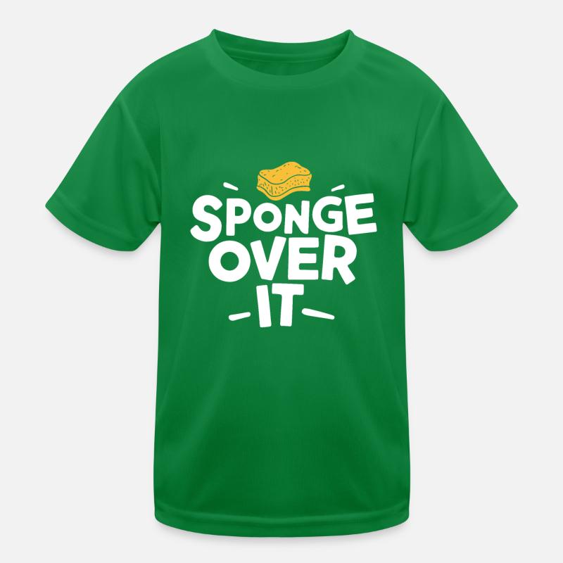 Éponge dessus Proverbe anglais allemand T-shirt sport Enfant