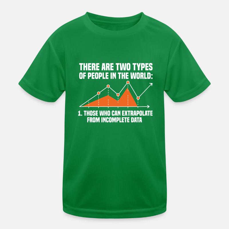 Ceux qui peuvent extrapoler à partir de données incomplètes T-shirt sport Enfant