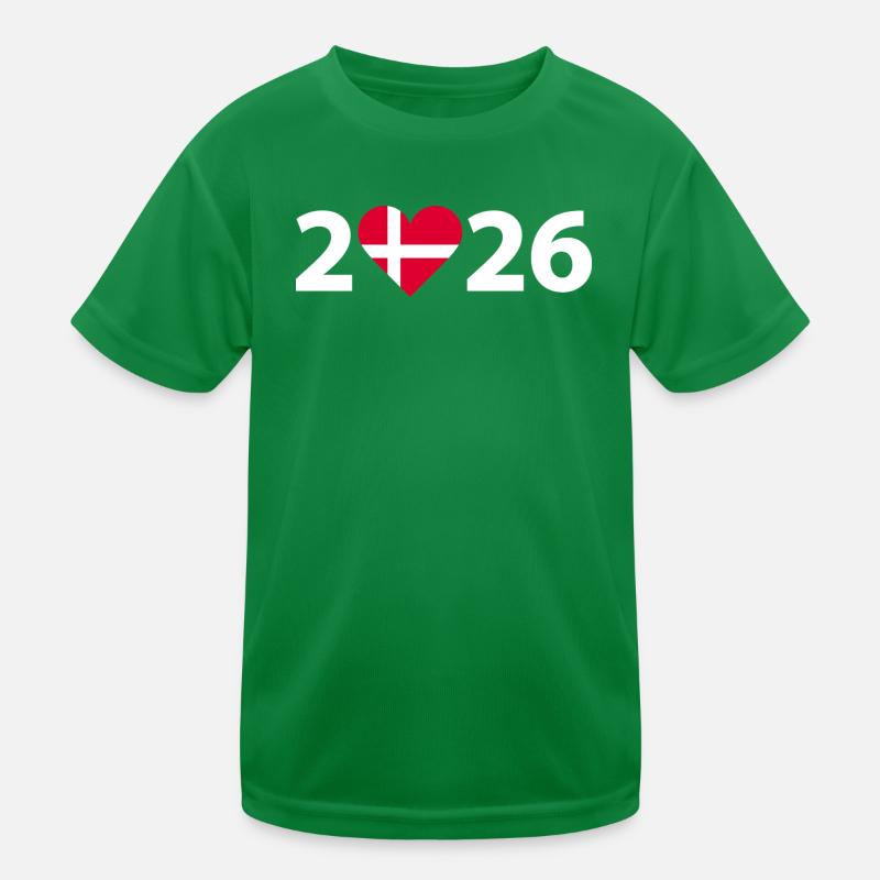J’aime Danemark 2026, Vacances au Danemark 2026 T-shirt sport Enfant