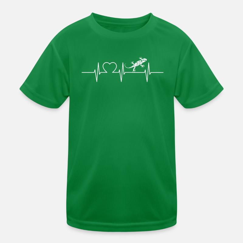 Feuersalamander Salamander Kinder Funktions-T-Shirt