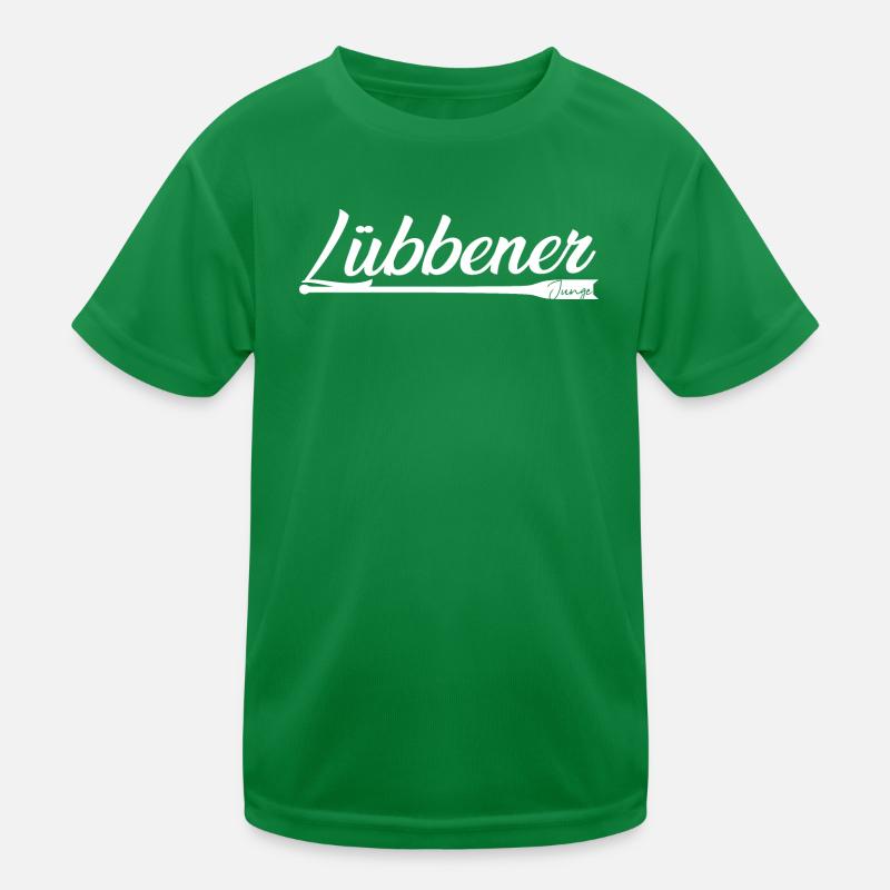 Lübbener Junge Design Kinder Funktions-T-Shirt