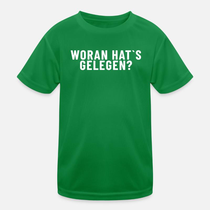 What was the reason ? Kids Functional T-Shirt