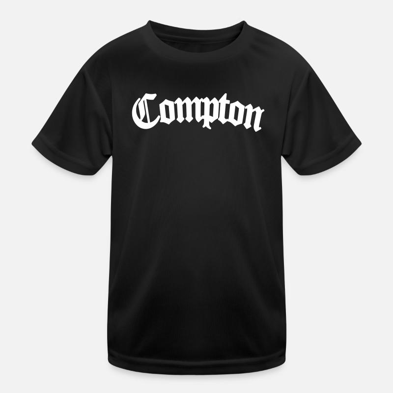 Compton - Kids Functional T-Shirt - black