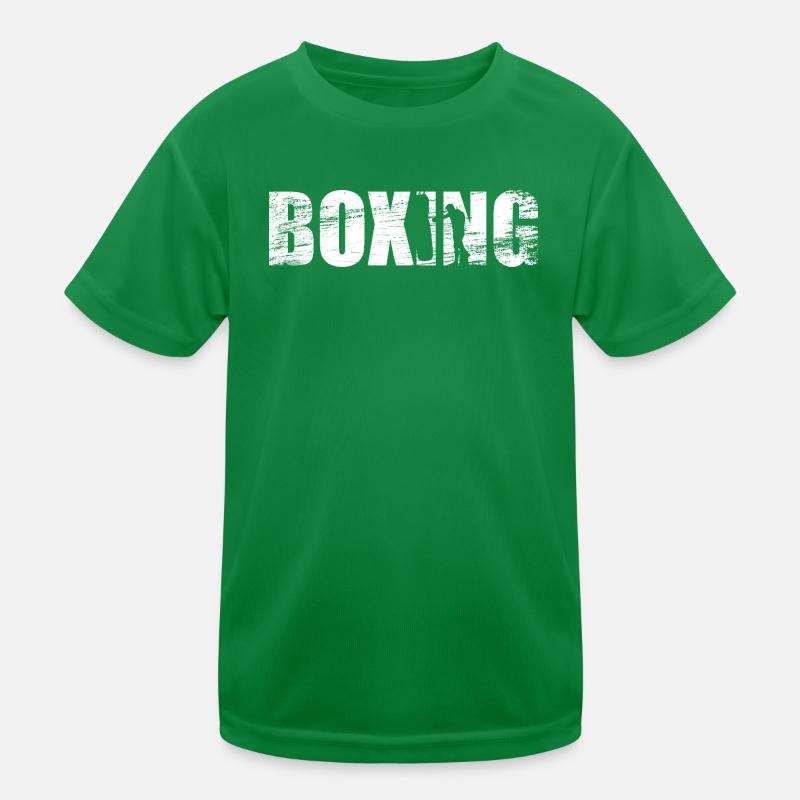 funny boxing Kids Functional T-Shirt
