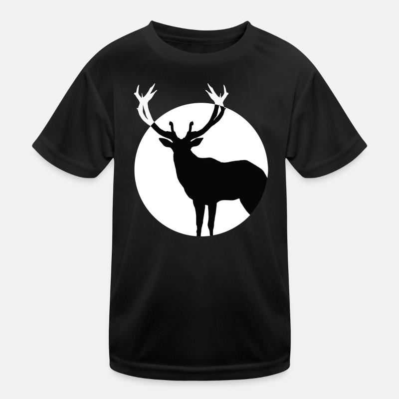Cerf T-shirt sport Enfant