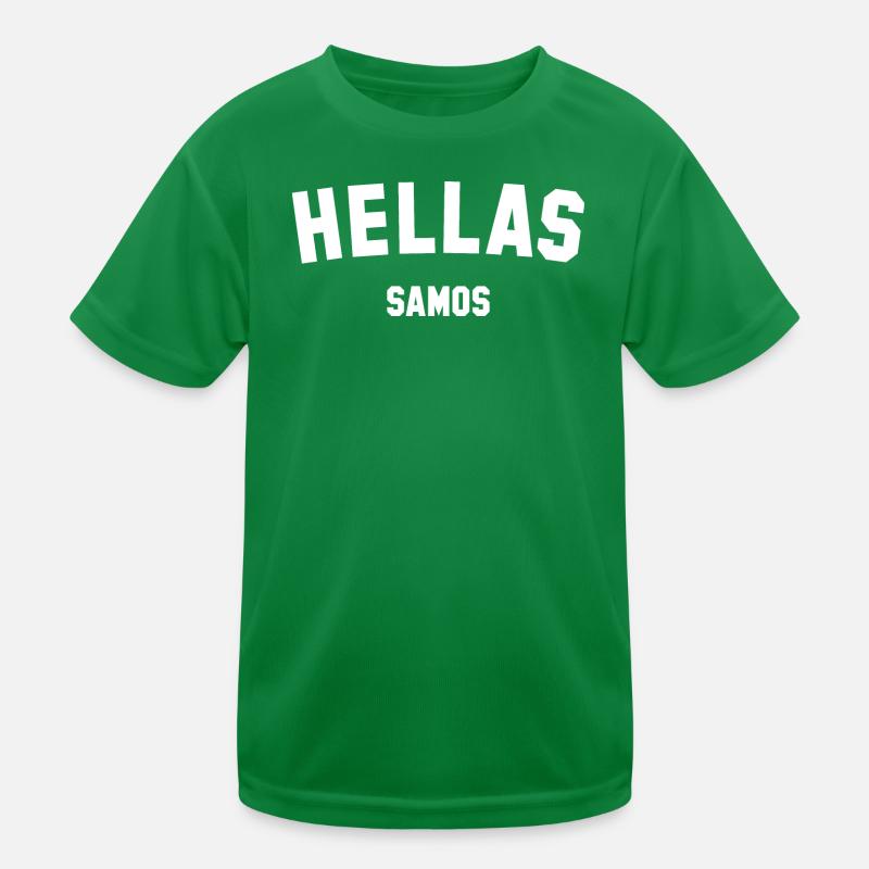 HELLAS SAMOS Grèce T-shirt sport Enfant