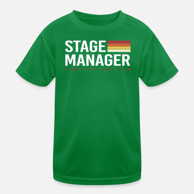 Stage Manager Kids Functional T-Shirt