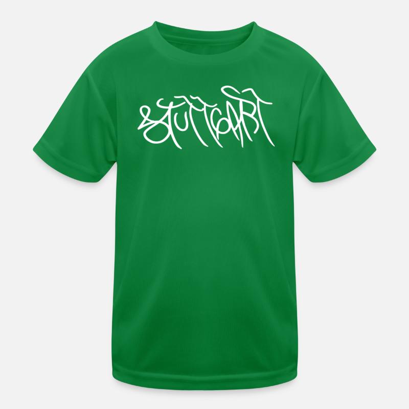 Genuine Stuttgart gift Kids Functional T-Shirt