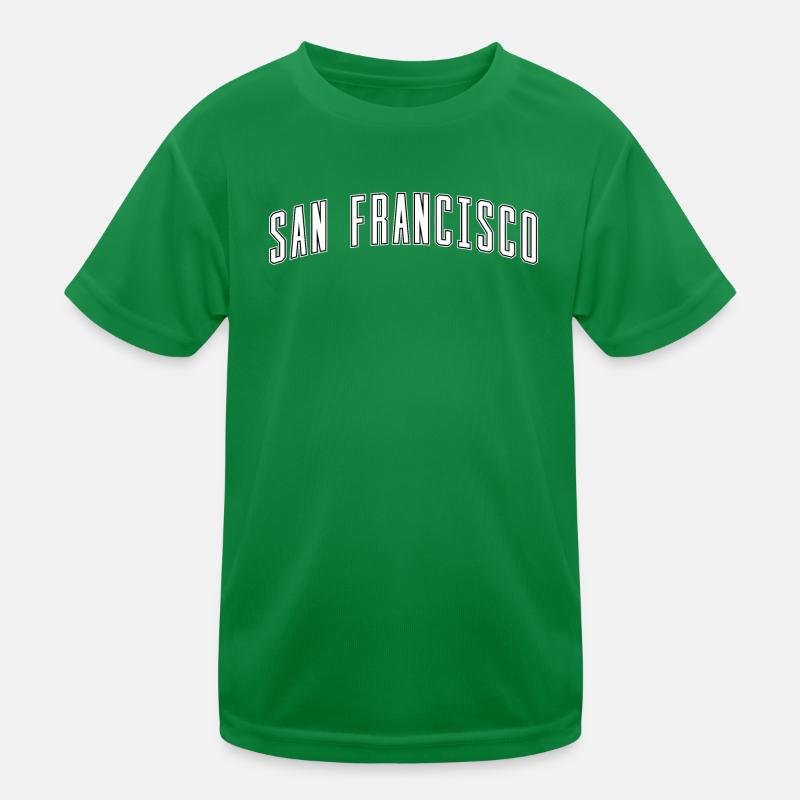 Conception de la police d’arc de San Francisco T-shirt sport Enfant