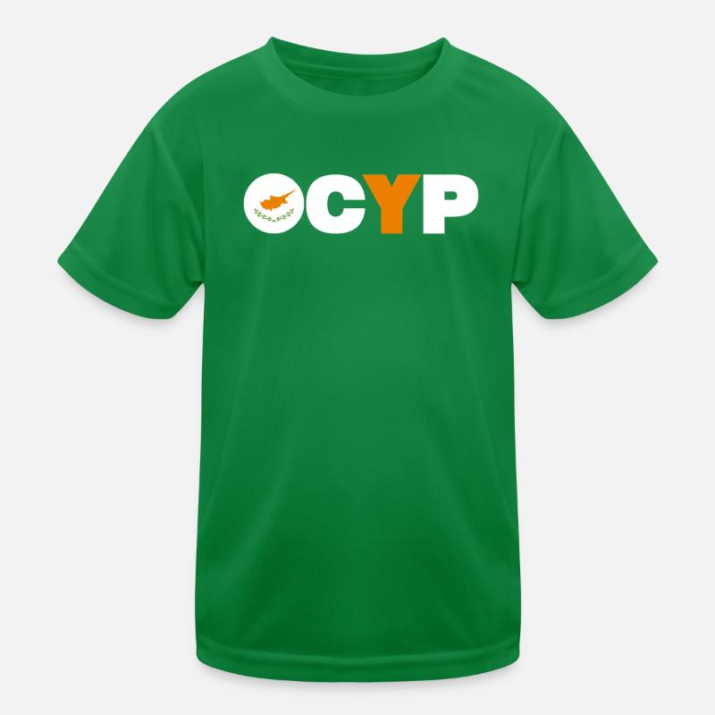 Zypern Kinder Funktions-T-Shirt
