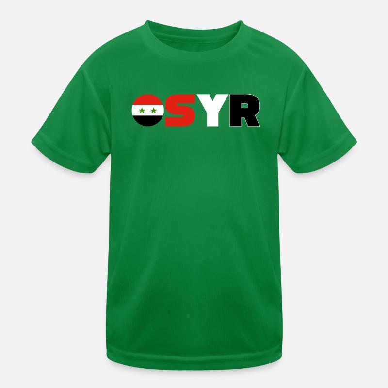 Syrien Kinder Funktions-T-Shirt